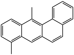 8,12-Dimethylbenz[a]anthracene Structure