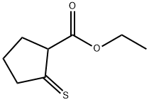 2-티옥소사이클로펜탄-1-카복실산에틸에스테르 구조식 이미지