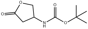 Carbamic acid, (tetrahydro-5-oxo-3-furanyl)-, 1,1-dimethylethyl ester (9CI) Structure