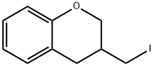 3,4-다이하이드로-3-(아이오도메틸)-2H-1-벤조피란 구조식 이미지