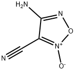 1,2,5-Oxadiazole-3-carbonitrile,4-amino-,2-oxide(9CI) 구조식 이미지