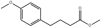 4-(4-Methoxyphenyl)butanoic acid methyl ester Structure