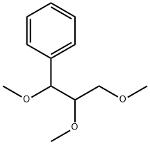 1,2,3-Trimethoxy-1-phenylpropane Structure