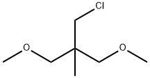 2-Chloromethyl-2-methyl-1,3-dimethoxypropane Structure