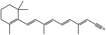 all-trans-Retinonitrile Structure