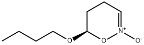 4H-1,2-Oxazine,6-butoxy-5,6-dihydro-,2-oxide,(6R)-(9CI) Structure