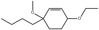 사이클로헥센,3-부틸-6-에톡시-3-메톡시-(9CI) 구조식 이미지