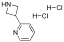2-(azetidin-3-yl)pyridine dihydrochloride Structure