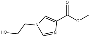 1H-Imidazole-4-carboxylicacid,1-(2-hydroxyethyl)-,methylester(9CI) 구조식 이미지