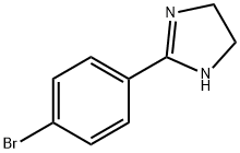 2-(4-브로모페닐)-4,5-DIHYDRO-1H-이미다졸 구조식 이미지