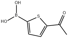 5-Acetyl-2-thiopheneboronic acid 구조식 이미지