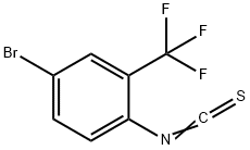 4-BROMO-2-(TRIFLUOROMETHYL)PHENYL ISOTHIOCYANATE 구조식 이미지