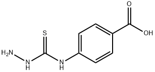 4-(4-CARBOXYPHENYL)-3-THIOSEMICARBAZIDE Structure