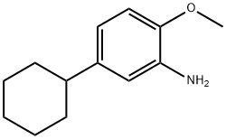 5-CYCLOHEXYL-O-ANISIDINE Structure