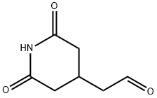 3-(FORMYLMETHYL)GLUTARIMIDE Structure