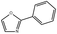 2-페닐-1,3-옥사졸 구조식 이미지