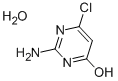 2-AMINO-6-CHLORO-4-PYRIMIDINOL HYDRATE, 95 Structure