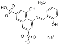 AZOMETHIN-H MONOSODIUM SALT HYDRATE 구조식 이미지