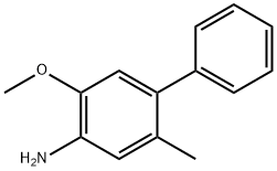 5-METHYL-4-PHENYL-O-ANISIDINE 구조식 이미지