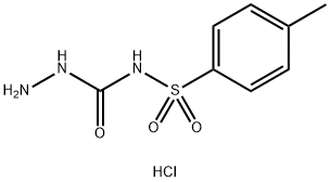 4-(4-METHYLPHENYLSULFONYL)SEMICARBAZIDE HYDROCHLORIDE Structure