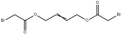 2-Butene-1,4-diyl bis(bromoacetate) Structure