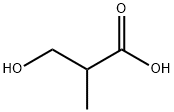 3-hydroxy-2-methylpropanoic acid Structure