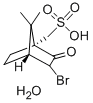 (+)-3-BROMOCAMPHOR-10-SULFONIC ACID HYDR 구조식 이미지