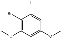2-BROMO-3,5-DIMETHOXY-1-FLUOROBENZENE Structure