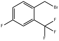 4-Fluoro-2-(trifluoromethyl)benzyl bromide Structure