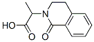 2(1H)-Isoquinolineacetic  acid,  3,4-dihydro--alpha--methyl-1-oxo- Structure