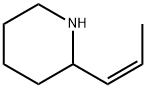 Piperidine, 2-(1Z)-1-propenyl- (9CI) Structure