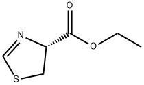 4-티아졸카르복실산,4,5-디히드로-,에틸에스테르,(4R)-(9CI) 구조식 이미지