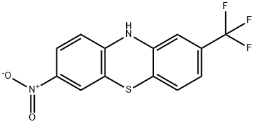7-니트로-2-(트리플루오로메틸)-10H-페노티아진 구조식 이미지