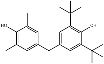 2,6-Bis(1,1-dimethylethyl)-4-[(4-hydroxy-3,5-dimethylphenyl)methyl]phenol 구조식 이미지