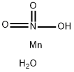 MANGANESE(II) NITRATE TETRAHYDRATE 구조식 이미지