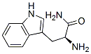 (S)-alpha-amino-1H-indole-3-propionamide  구조식 이미지