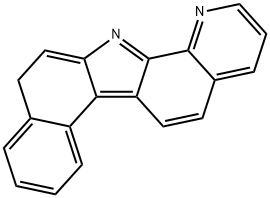 11H-벤조[g]피리도[2,3-a]카르바졸 구조식 이미지
