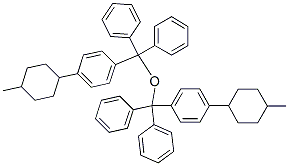 4-Methylcyclohexyl(trityl) ether Structure