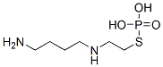 S-(2-((4-아미노부틸)아미노)에틸)포스포로티오에이트 구조식 이미지