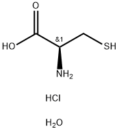 D-CYSTEINE HYDROCHLORIDE 구조식 이미지