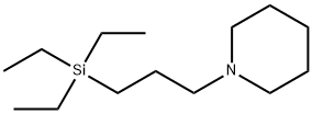 Piperidine, 1-(3-(triethylsilyl)propyl)- 구조식 이미지