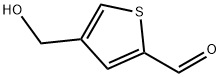 2-티오펜카르복스알데히드,4-(히드록시메틸)-(9CI) 구조식 이미지