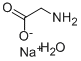 GLYCINE, SODIUM SALT HYDRATE, 99 구조식 이미지