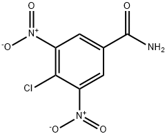 4-CHLORO-3,5-DINITROBENZAMIDE Structure