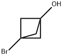 Bicyclo[1.1.1]pentan-1-ol, 3-bromo- (9CI) Structure