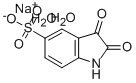 ISATIN-5-SULFONIC ACID SODIUM SALT Structure