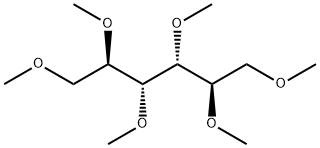 1-O,2-O,3-O,4-O,5-O,6-O-Hexamethyl-D-mannitol Structure