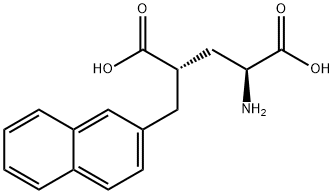 (4S)-4-(NAPHTHALEN-2-YLMETHYL)-L-GLUTAMIC ACID
 Structure