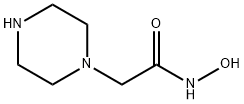 1-Piperazineacetamide,  N-hydroxy- Structure