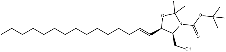 N-BOC-D-ERYTHRO-SPHINGOSINE-2,3-N,O-ACETONIDE Structure